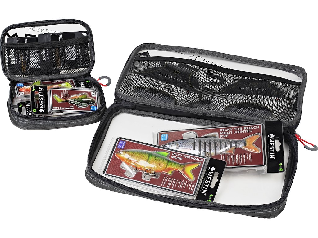 W4 CLEAR GUARD POUCH SET 5 POUCHES TITANIUM BLACK