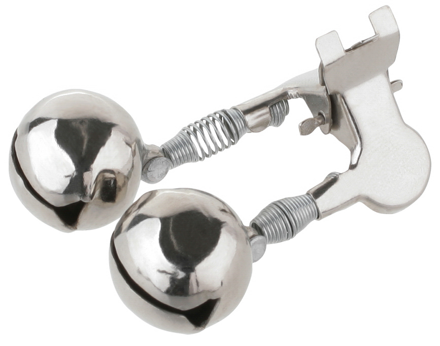 BELL - DOUBLE - FROG CLIP - 3 pcs.