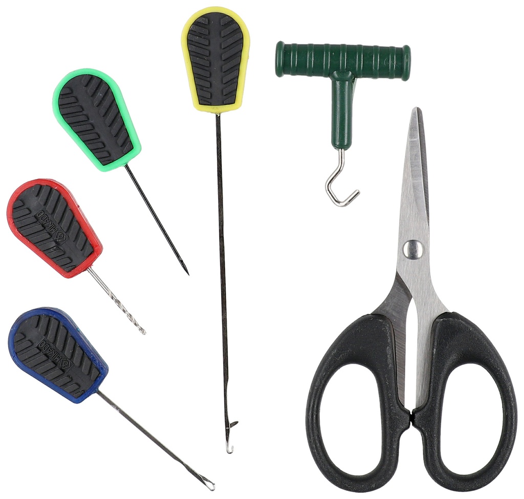 BAITING NEEDLES - NEEDLE SET WITH SCISSORS