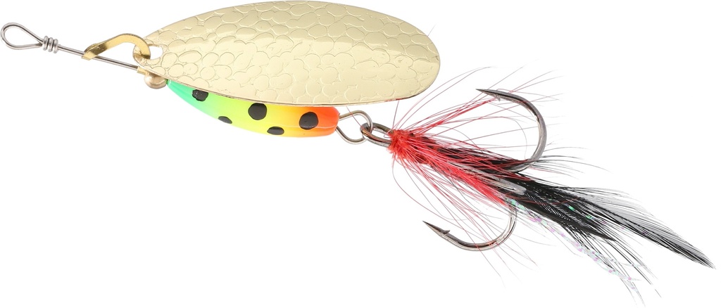 SPINNER - M-GRUB nr 2 GOLD / FIRETIGER