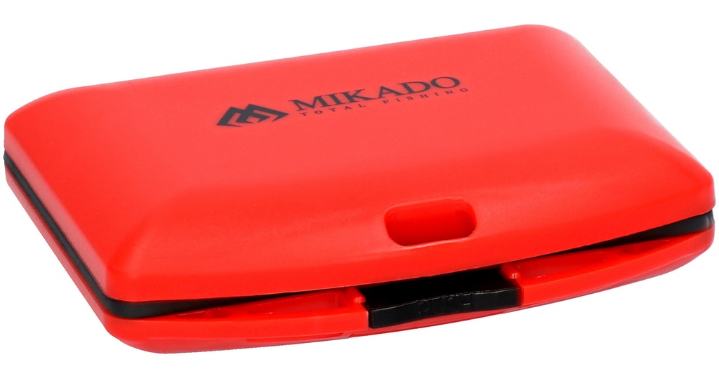 Mikado double sided with compartments red 11x9x2.5cm