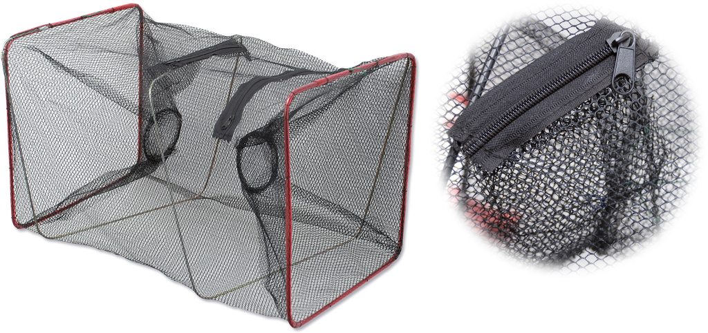 Baitfish and Crab Trap square 4x4mm