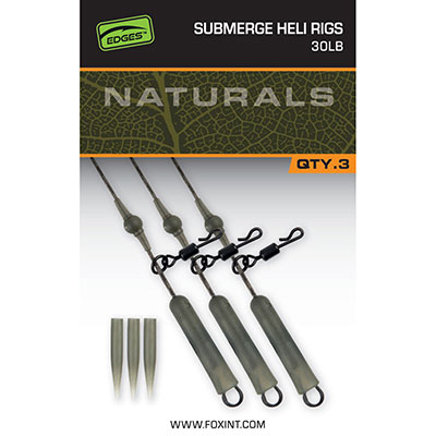 Naturals Submerge Heli Rigs 30lb x 3