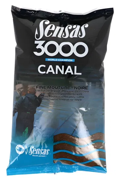 3000 CANAL NOIRE (BLACK) FINE TEXTURE 1KG