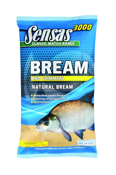 3000 NATURAL BREAM 1KG