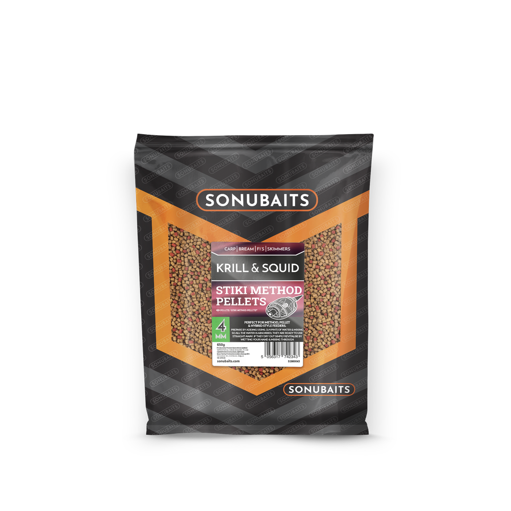 Krill & Squid Stiki Method Pellets 4mm