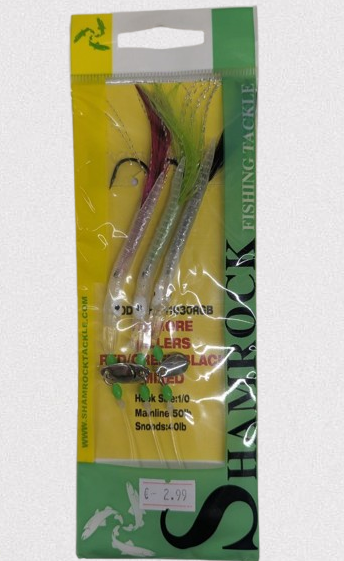 Shamrock Kilmore Killers red/green/black mixed rig