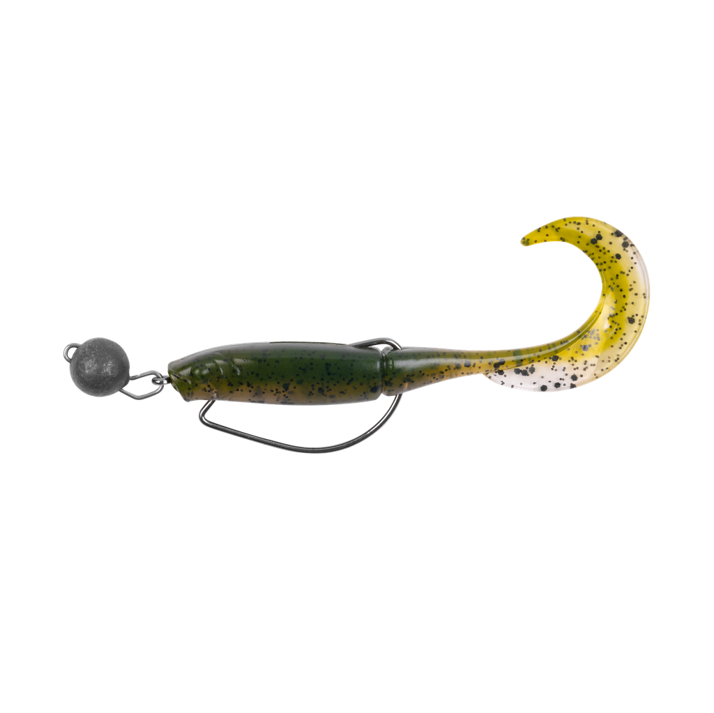 Demonic Curly Tails 7.5cm Natural 5g sz 1/0