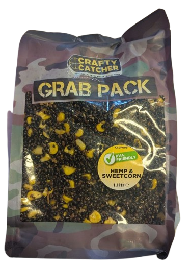 Crafty Catcher Grab Pack Hemp & Sweetcorn 1.1L