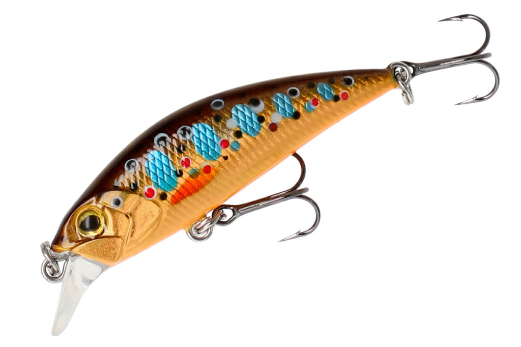 Wobbler flamingo - 45mm/ 2.5g/ brown trout - sinking