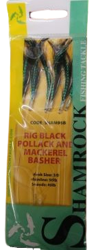 Shamrock Rig Black Pollack & Mackerel Basher