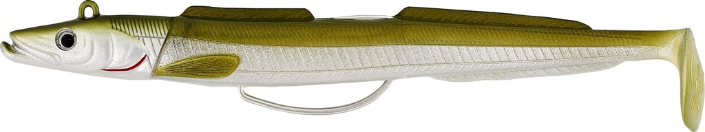 Sandy Andy weedless jig 13cm 23g sinking tobis ammo