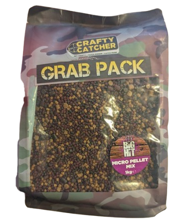 Crafty Catcher Grab Pack micro pellet mix