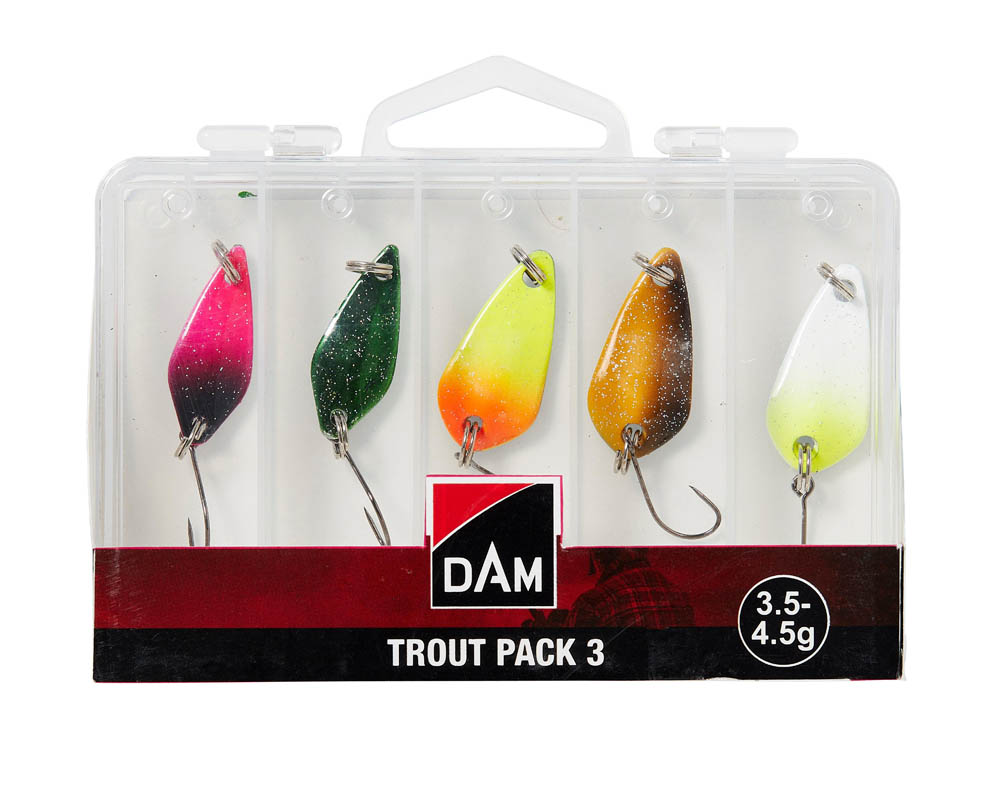 DAM Trout pack 3/ 3.5-4.5g inc. box 5pcs