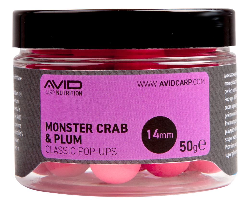 Avid Monster Crab & Plum Pop-ups - 14mm