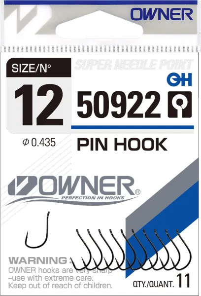 50922 PIN Hook Super Needle Point Barbed