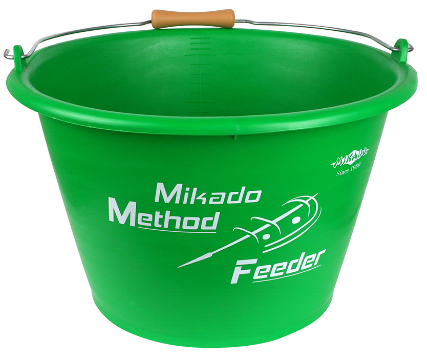Mikado Method Feeder Bucket 17L Green