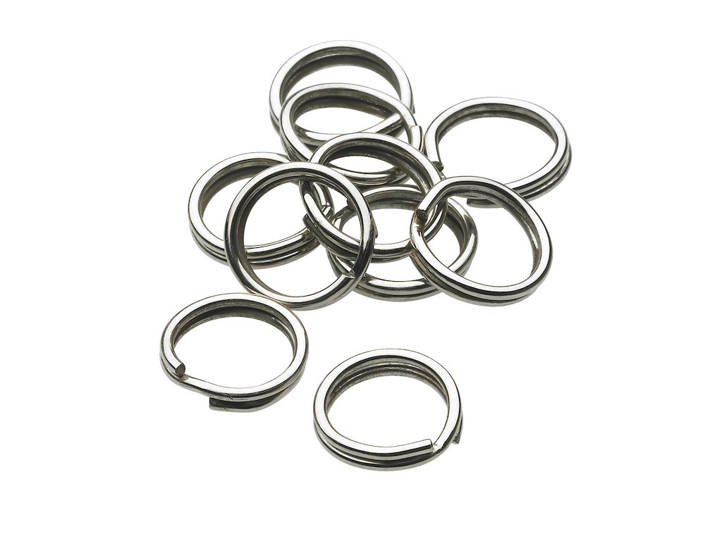KINETIC STAINLESS STEEL SPLITRING 10PCS