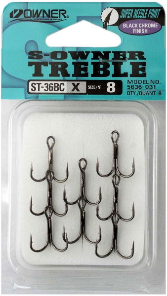 ST-36BC Stinger Treble Black Chrome
