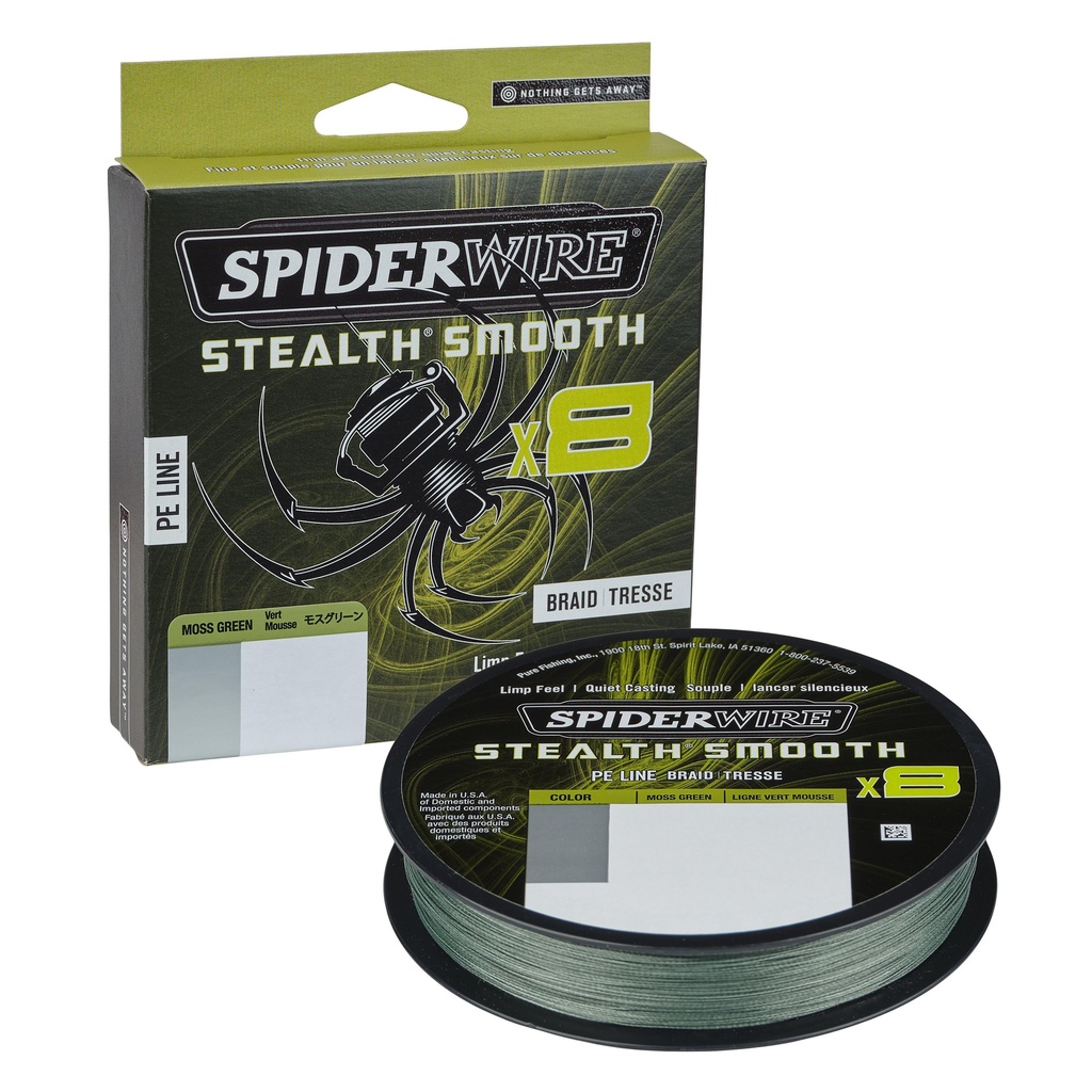 Spider Wire Stealth smooth x8 Braid 300m