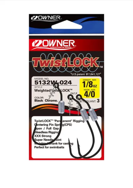 5132W Weighted Twistlock