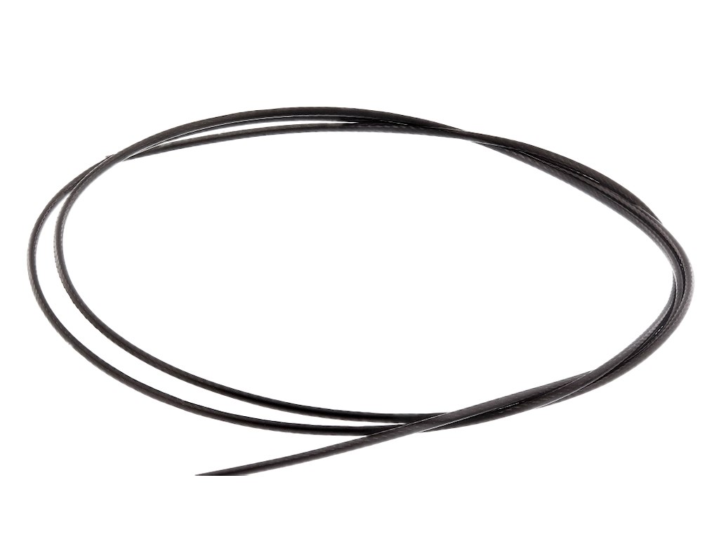 COATED STAINLESS STEEL 49-STRAND WIRE 5M BLACK