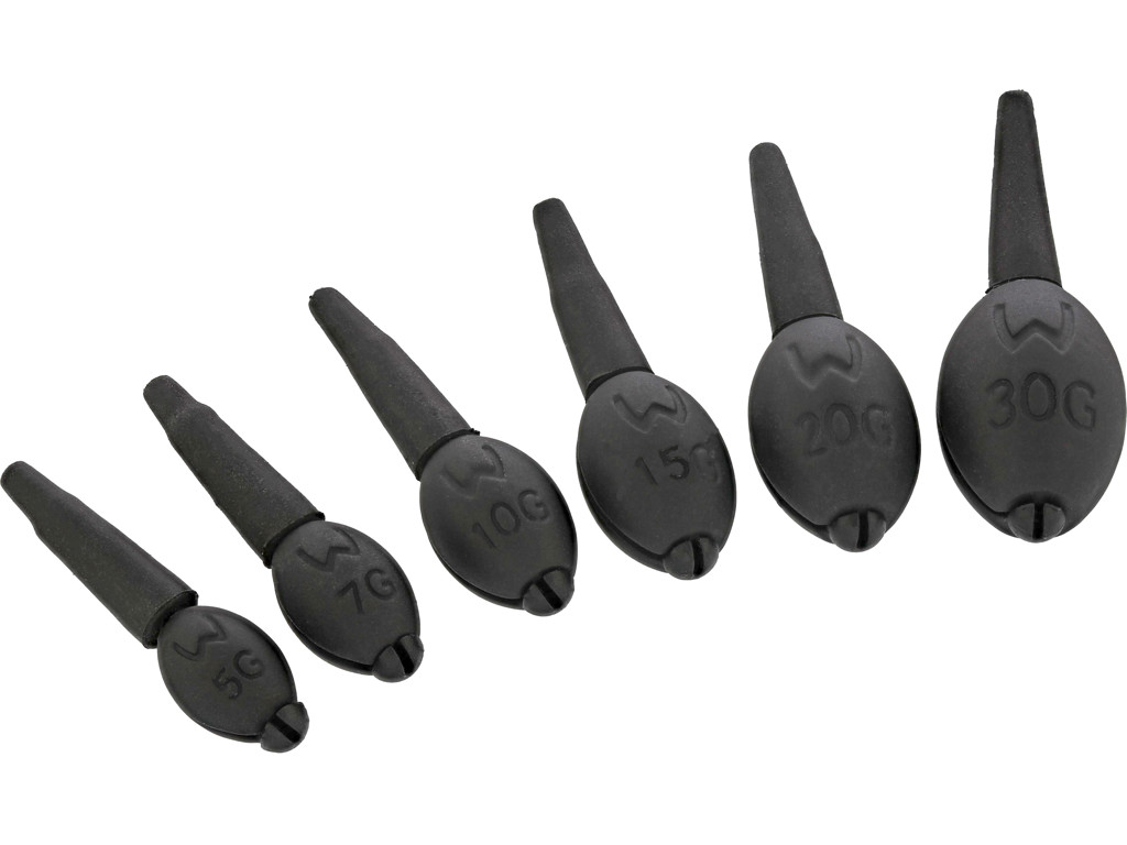 ADJUSTABLE FLOAT WEIGHTS MATTE BLACK