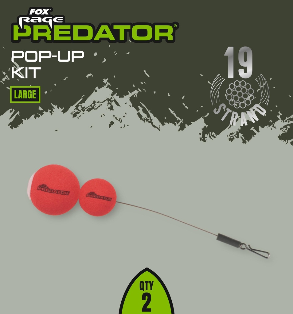 Fox Predator Pop-Up Kit Large 2pcs 