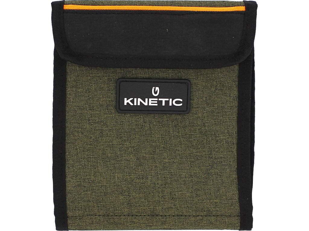RIG WALLET M OLIVE MELANGE/ORANGE 