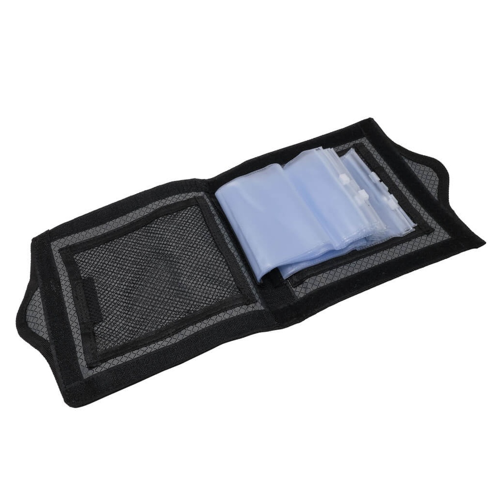 Single Rig Wallet Grey/ Black