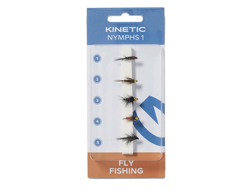 KINETIC NYMPF FLIES 1 5PCS