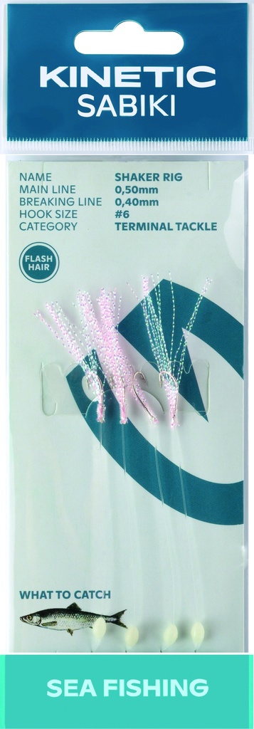 KINETIC SABIKI SHAKER #6 PINK FLASHHAIR