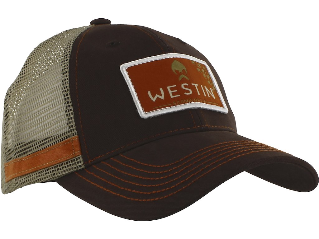 WESTIN HILLBILLY TRUCKER CAP ONE SIZE GRIZZLY BROWN