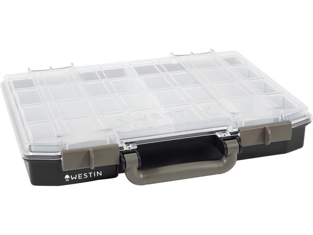 W6 LURE VAULT INCL. 10 INSERTS BLACK/CLEAR