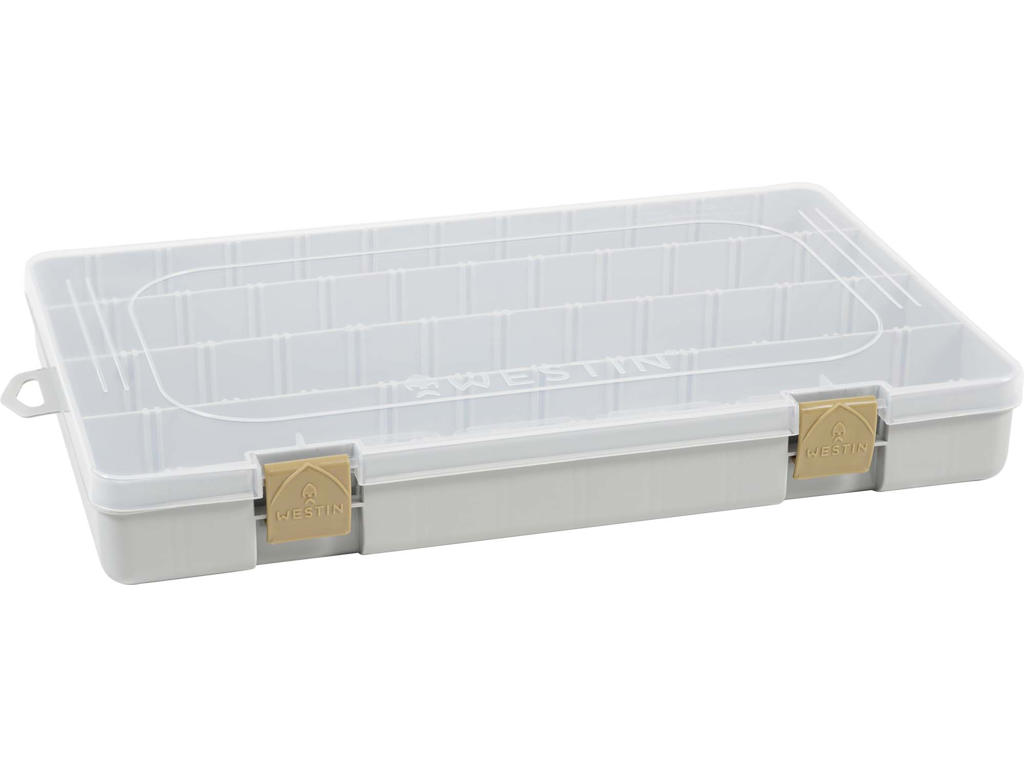 W3 TACKLE BOX GREY/CLEAR