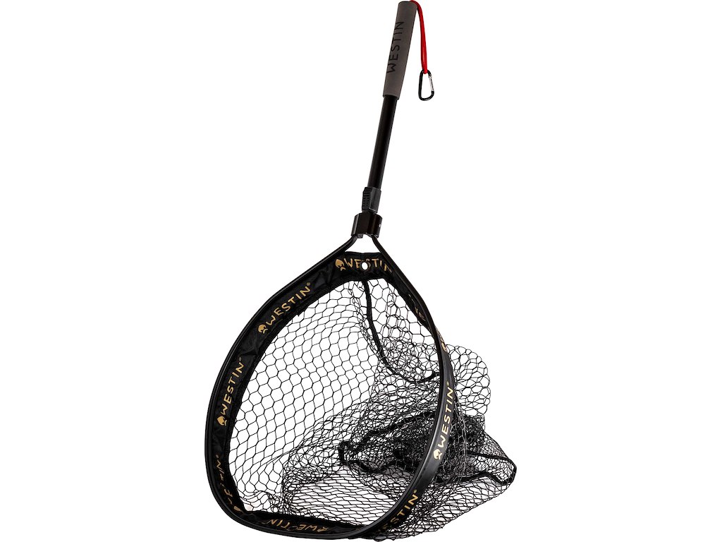 W3 CR FLOATING LANDING NET M 48W CM X 55L CM X 60 CM DEPTH - HANDLE LENGTH 34CM