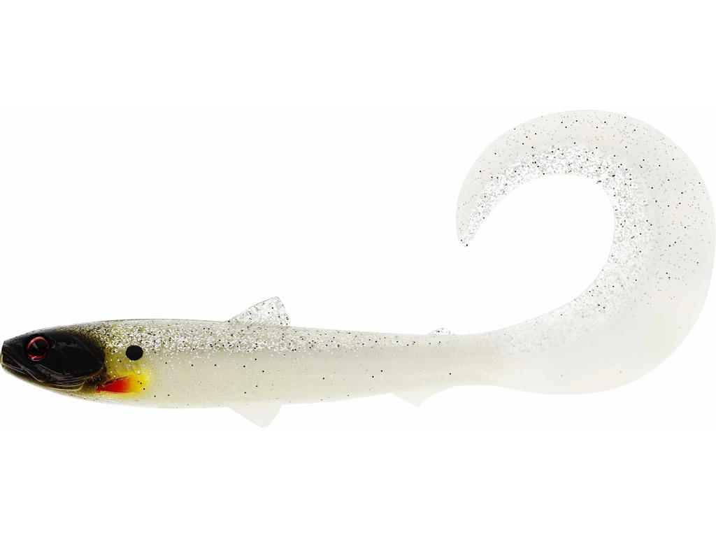 BULLTEEZ CURLTAIL 21CM 49G GLOW GHOST HUNTER