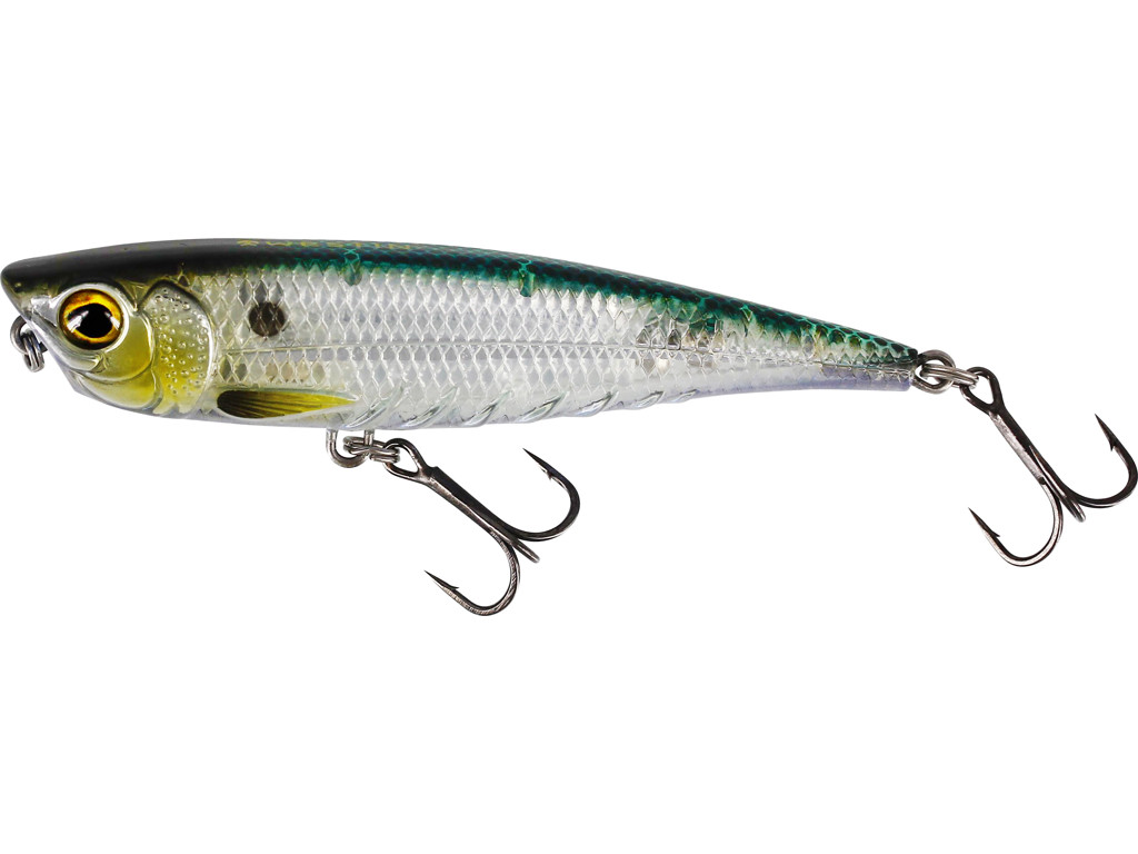 SPOT-ON TOP WALKER 10CM 15G FLOATING SILVER ARROW 4" 1/2OZ