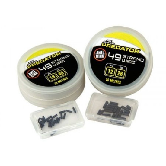 Fox Rage Predator 49 Strand Steel Wire 18KG/ 40LB