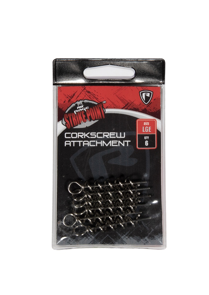 Fox Rage Strike Point Corkscrew Attachments