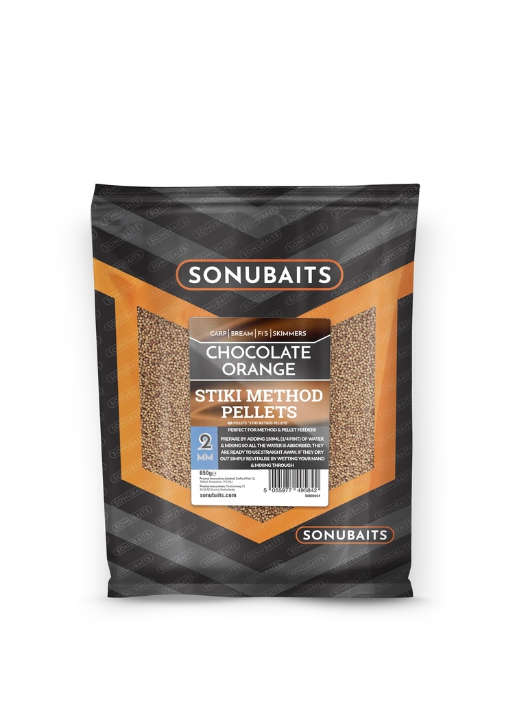 Sonubait Krill & Squid Stiki Method Pellets 2mm 650g