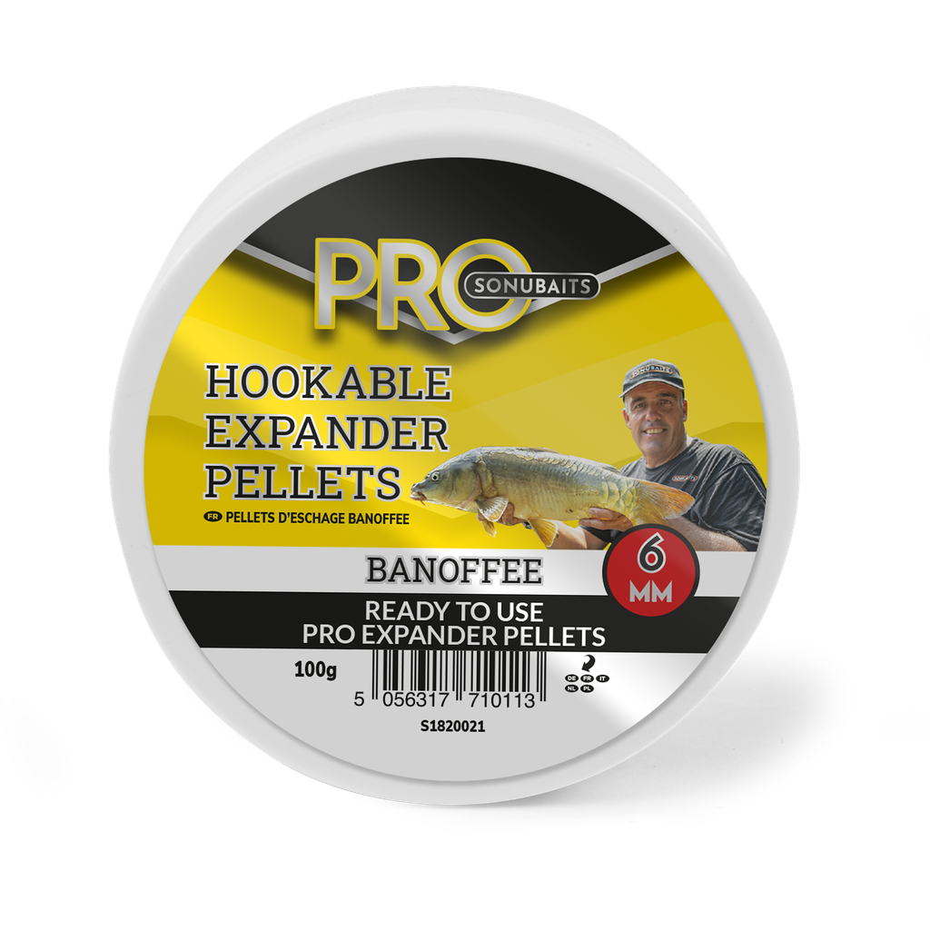 Sonubait Hookable Pro Expander Banoffee 6mm 100g