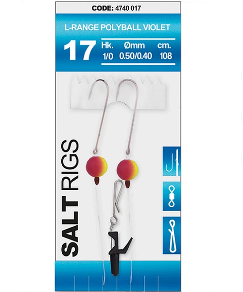 17 SALT RIG LR POLYBALL VIOLET #1/0