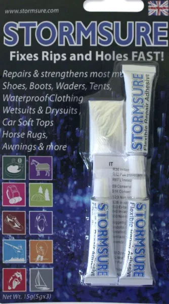 Stormsure Flexible Adhesive Wader Repair Solution