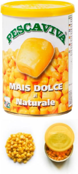 PESCAVIVA SWEETCORN 340g, SCOPEX