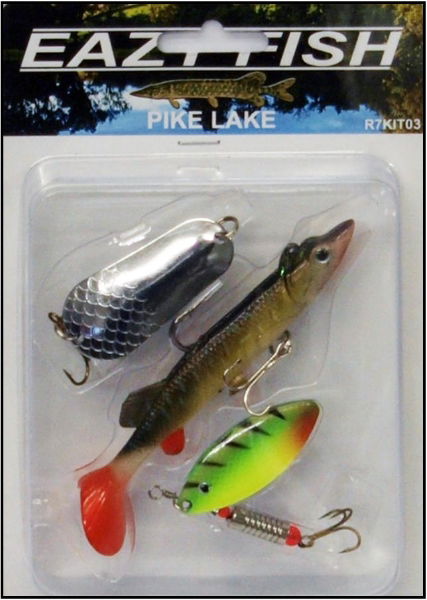 EAZY FISH PIKE LAKE LURE PACK