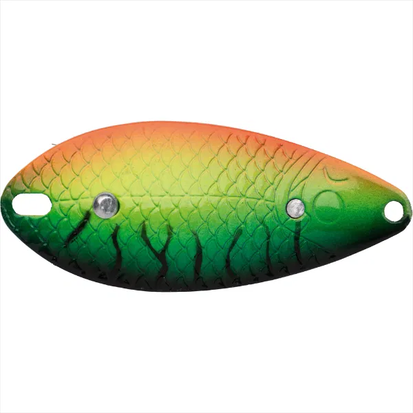 Jaxon Fira Weedless Spoon Green Tiger 26g