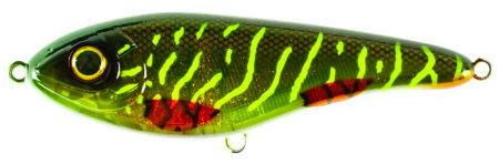 Baby Buster 10cm 25g Green Motoroil Pike UV