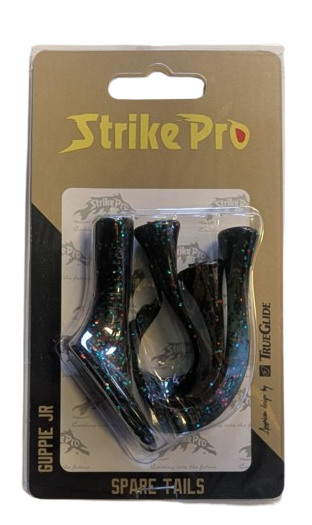 11cm Guppie Tail Moss Green Glitt