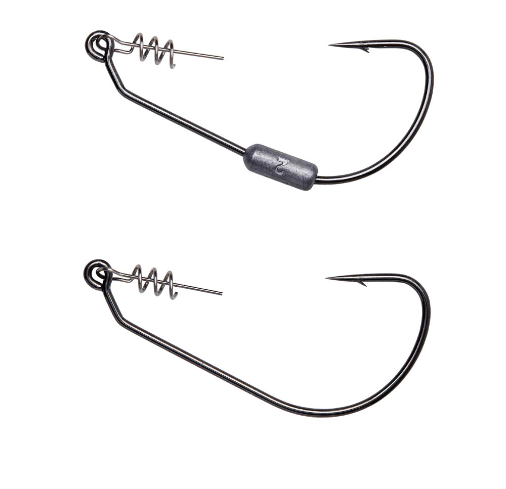 SG Weedless Corkscrew Hooks size 6/0